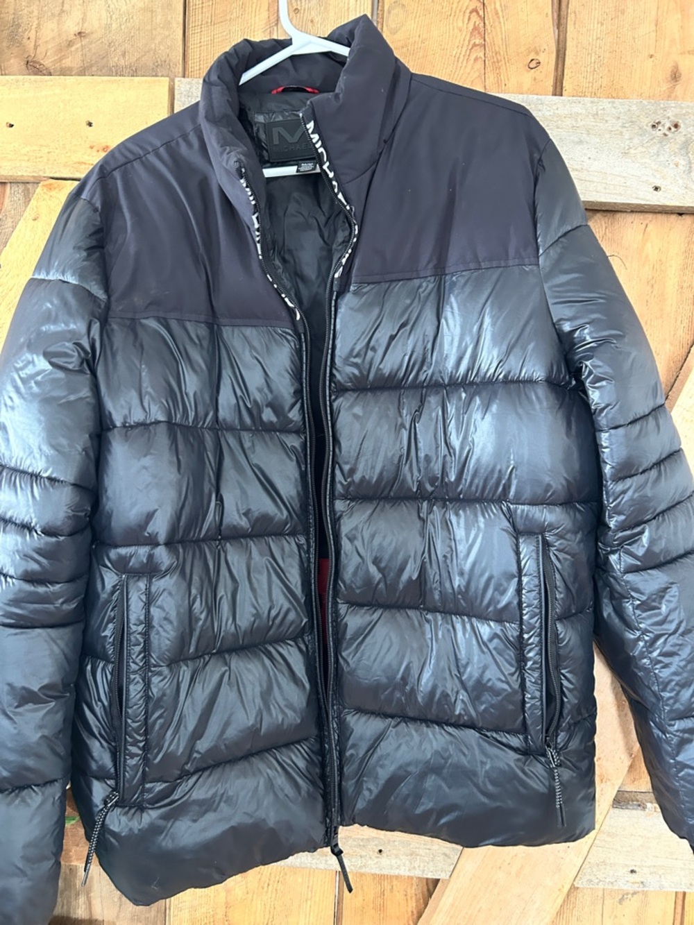 Michael Kors Men's Black Quilted Puffer Jacket